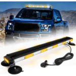 LRTER 42” Roof Top Strobe Light Bar – Amber & White Emergency Traffic Advisor Lights storeoneusa.com