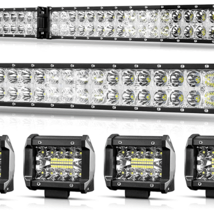 Autofeel LED Light Bar Kit – 42” + 22” + 4×4” Flood & Spot Combo with DRL Function storeoneusa.com