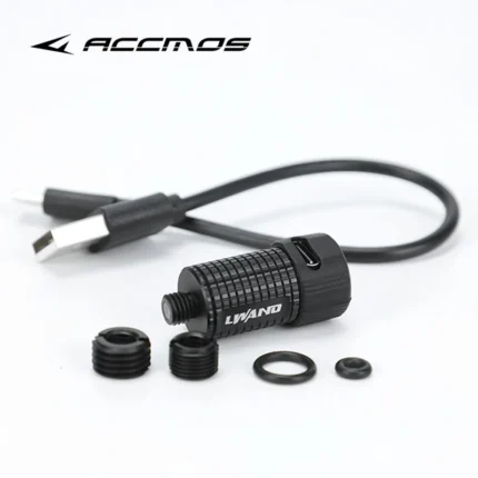 Black rechargeable blue LED archery bow sight aiming light for compound bow accessories