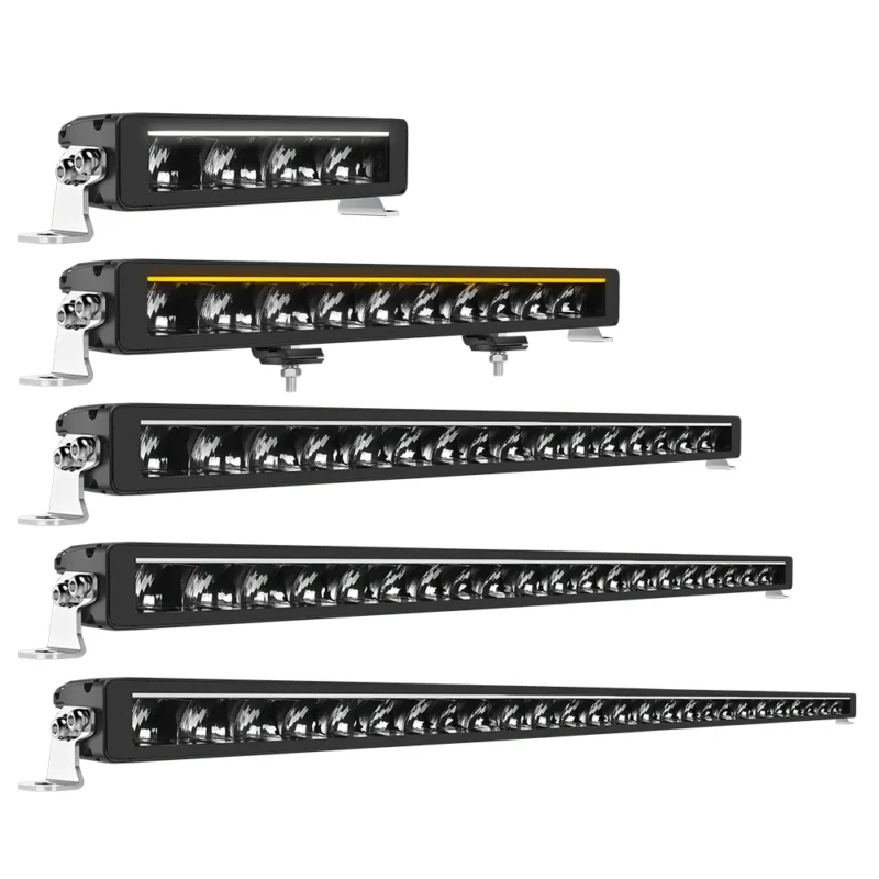 42-inch LED light bar with cool white light and white-and-amber daytime running light