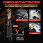 Kingbolen ECT200 automotive circuit tester with 1.5-inch screen for 12V and 24V vehicle systems