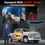 Kingbolen ECT200 automotive circuit tester with OBD interface and 1.5-inch screen