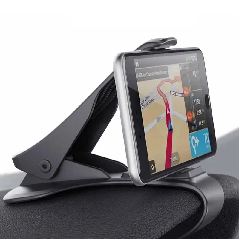 Universal ABS car dashboard phone holder for mobile phones up to 6.5 inches