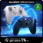 GameSir G7 HE wired Xbox and PC gaming controller with Hall Effect sticks, triggers, back buttons, and USB-C cable