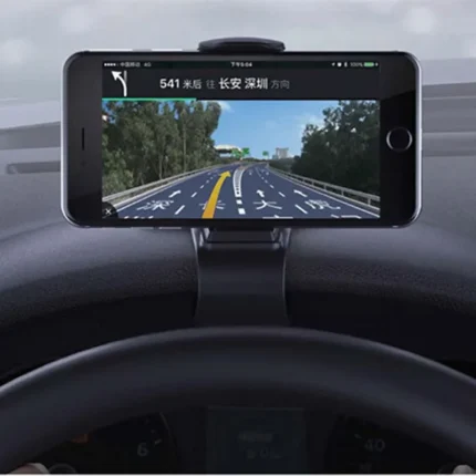 Universal ABS car dashboard phone holder for mobile phones up to 6.5 inches