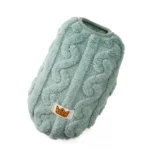 Soft fleece sweater vest for small dogs, puppies, and cats in a solid color